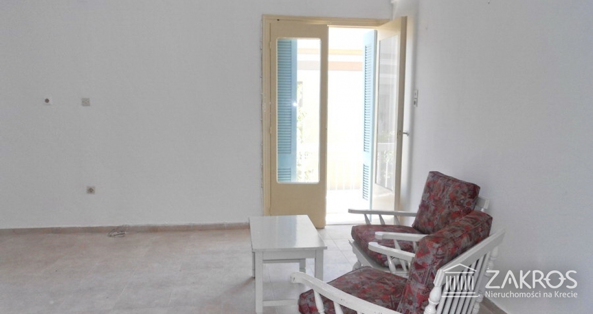 Mieszkanie na 1 piętrze z dwiema sypialniami zlokalizowane  w centrum Agios Nikolaos